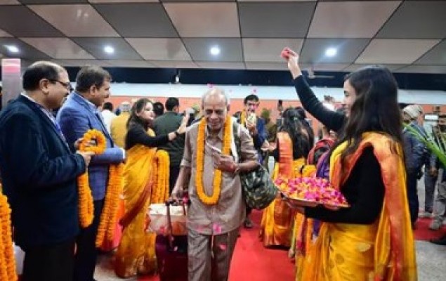 काशी तमिल संगमम द्वितीय चरण : तमिल शिक्षकों का समूह वाराणसी पहुंचा